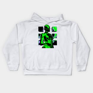 Pixel Cyborg Kids Hoodie